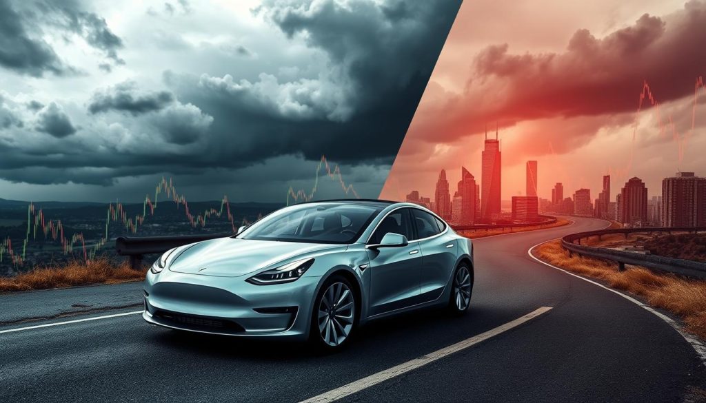 tesla stock risks